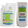 Dispenser, Manual & 1 Liter (33.8 oz.) Hand and Skin Sanitizer Refill - Image 2